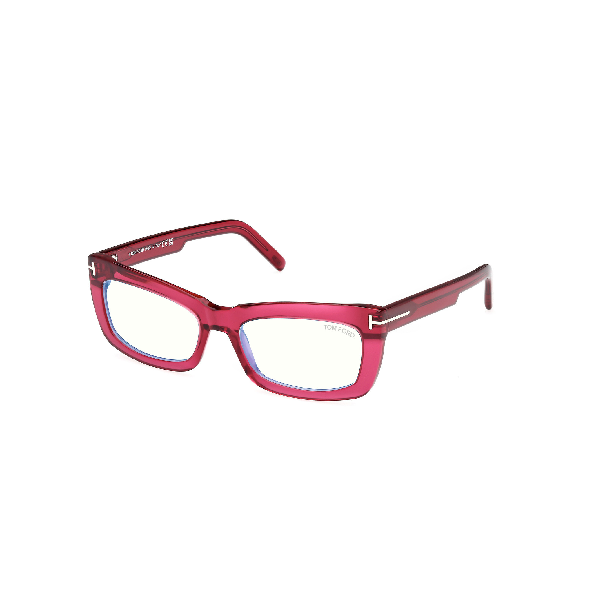 Tom Ford Ft5966 Eyeglasses Fuxia Acetate/Metal